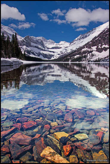 - Upper Josephine Lake, Glacier NP -