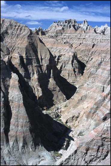 - Erosion Formations Near Norbeck Pass, Badlands NP -