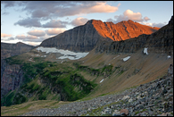 - Sunset From Triple Divide Pass, Glacier NP -