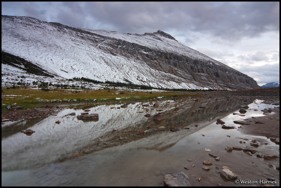 - Reflection of Matahpi Peak in an Unnamed Lake
in Preston Park, Glacier NP -
