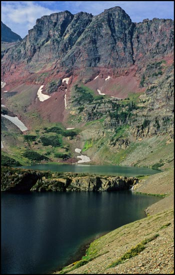- Falling Leaf Lake and Snow Moon Lake, Glacier NP -