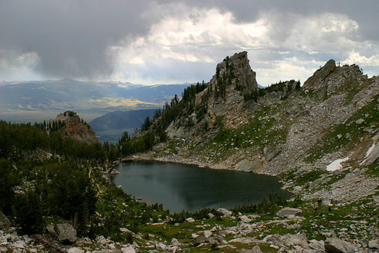- Ampitheater Lake, Grand Teton NP -