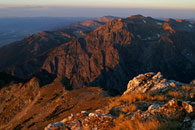 - First Light on the Southern Section of the Teton Range, Grand Teton NP -
