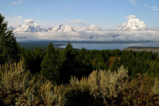 - The Teton Range After an Early Fall Snow Storm, Grand Teton NP -