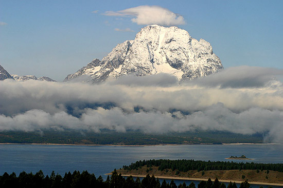 - Mt. Moran After an Early Fall Snow Storm, Grand Teton NP -