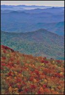 - Fall Colors Seen From the Shuckstack Lookout Tower, GSMNP -
