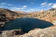 - Fin Dome Rising Above an Unnamed Lake, Sixty Lake Basin, Kings Canyon NP -