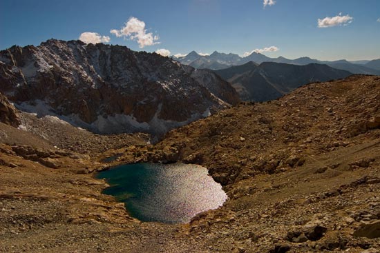 - Small Lake Just South of Glenn Pass, Kings Canyon NP -