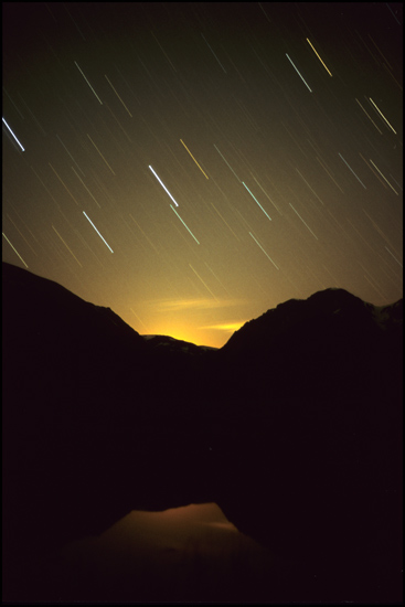 - Star Trails Over Fall River Pass, Rocky Mountain NP -