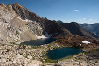 - Upper & Lower Crystal Lakes, Mineral King Area, Sequoia NP -