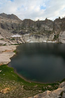 - Looking Down on Pear Lake From the East, Sequoia NP -