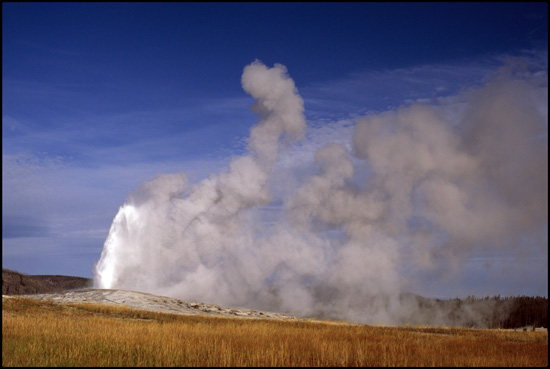 - Old Faithful Geyser, Yellowstone NP -