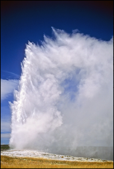 - Old Faithful Geyser, Yellowstone NP -