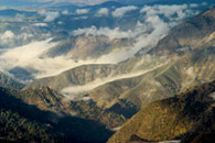 - Distant Ridges and Cloud Filled Valleys, Yosemite NP -